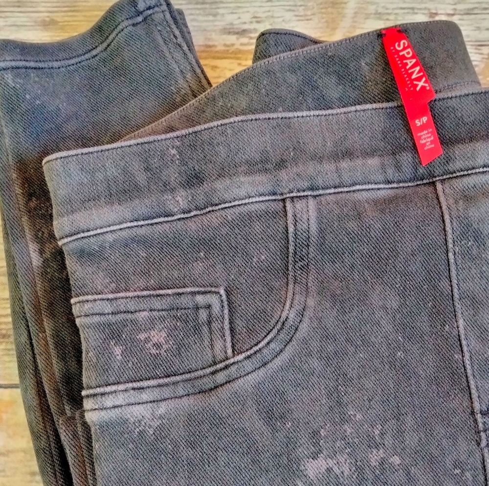 SPANX Jean-ish Ankle Legging Gray sz. Small